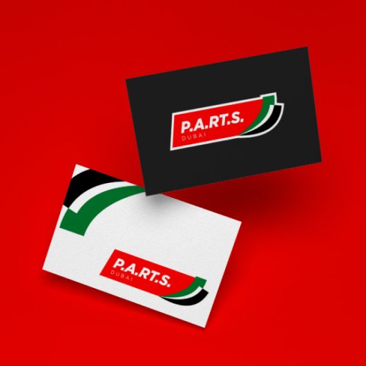 Parts Dubai Logo Design